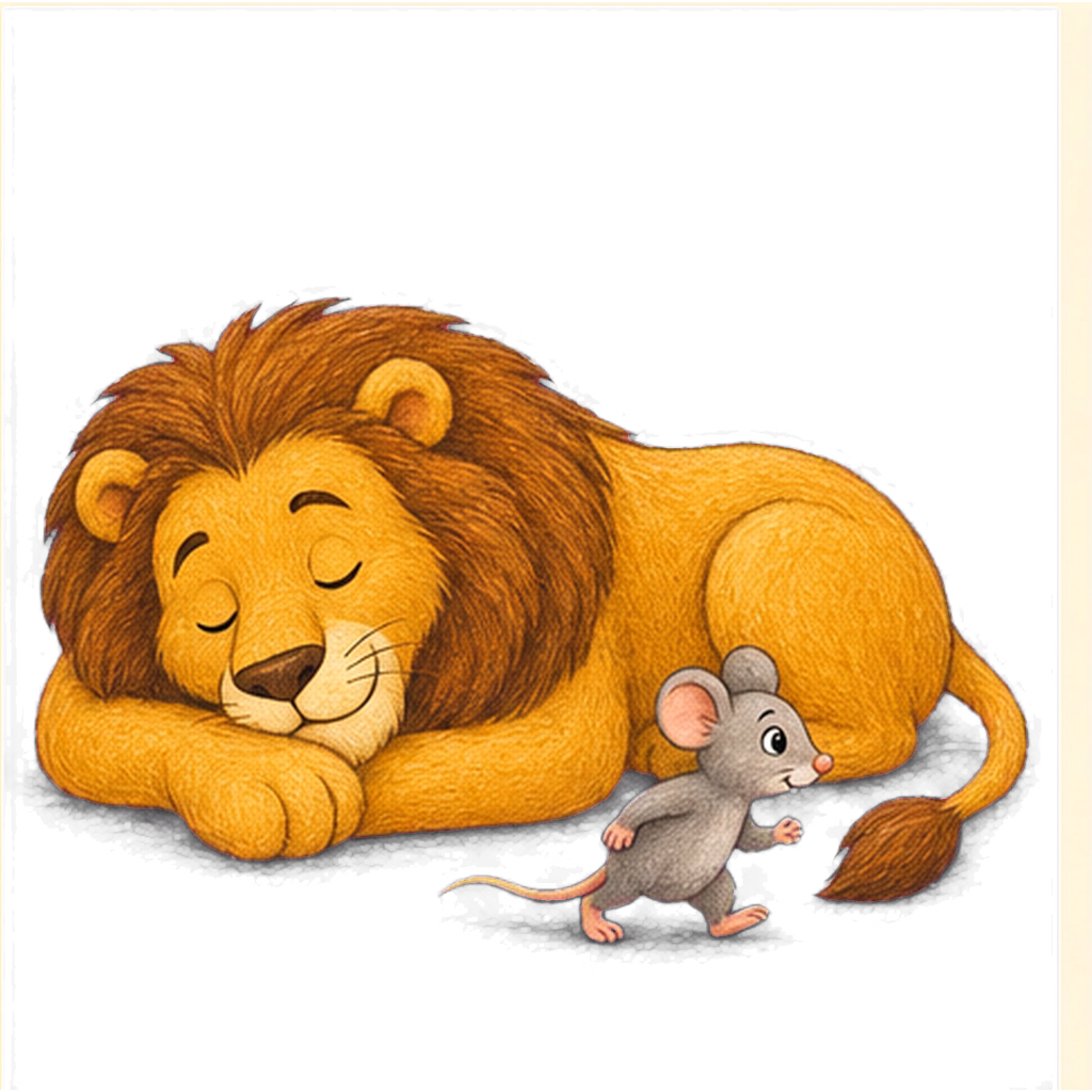 The Lion and the Mouse